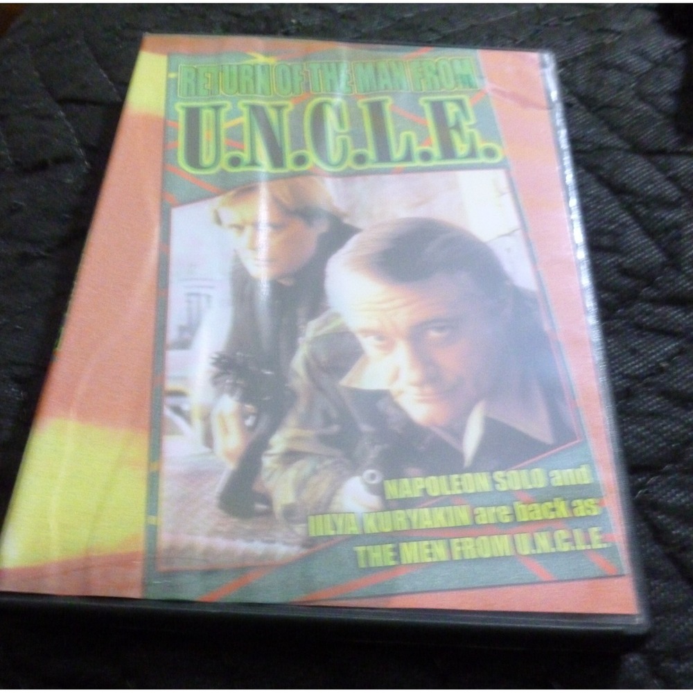 Return of the Man from U.N.C.L.E. ( DVD ) Damaged Coverart. Read Ad Before U Buy